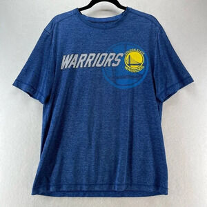 Golden State Warriors NBA TX3 Cool T-Shirt Mens Large Short Sleeve Jersey Blue